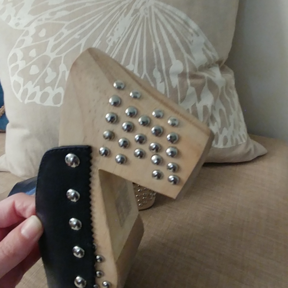 Free People Studded Mules - Picture 3 of 6